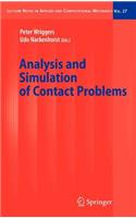 Analysis and Simulation of Contact Problems