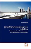 Landstromversorgung von Schiffen