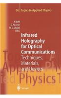 Infrared Holography for Optical Communications: Techniques, Materials and Devices