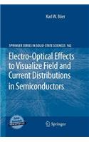 Electro-Optical Effects to Visualize Field and Current Distributions in Semiconductors