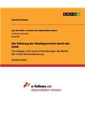 Stärkung der Gläubigerrechte durch das ESUG