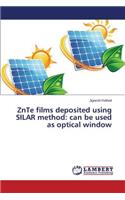 ZnTe films deposited using SILAR method