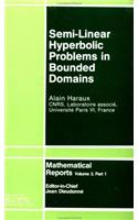 Semi-Linear Hyperbolic Problems in Bounded Domains