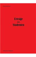 Erträge eines Studenten