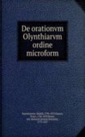 DE ORATIONVM OLYNTHIARVM ORDINE MICROFO