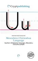 Mescalero-Chiricahua Language