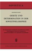 Gesetz Und Determination in Der Sowjetphilosophie