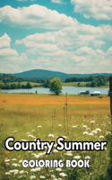 Country Summer Coloring Book