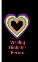 Weekly Diabetes Record