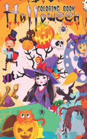 halloween coloring book