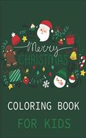 Merry Christmas Coloring Book For Kids