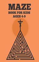 Mazes Book For Kids Ages 4-9