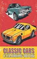 Classic Cars Coloring Book