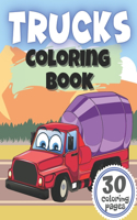 Trucks Coloring Book