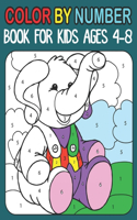 Color By Number book For Kids Ages 4-8