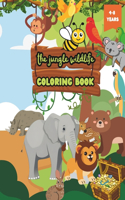 Jungle Wildlife Coloring Book