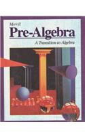 Merrill Pre-Algebra Student Edition 1995