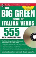 The Big Green Book of Italian Verbs (Book w/CD-ROM)