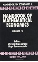 Handbook of Mathematical Economics: Volume 4