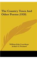 Country Town And Other Poems (1920)