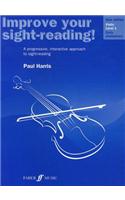 Improve Your Sight-Reading! Violin, Level 1: A Progressive, Interactive Approach to Sight-Reading