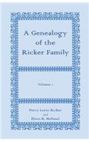 Genealogy of the Ricker Family, Volume 1
