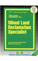 Mined Land Reclamation Specialist: Passbooks Study Guide