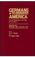 Germans to America, Nov. 1, 1864-Nov. 2, 1865