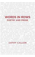 Words in Rows Poetry and Prose