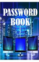 Password Book: Password Book for own passwords, 120 lined pages