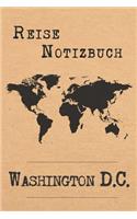 Reise Notizbuch Washington D.C.