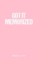 Motivation Journal: Dot Grid Journal - Got It Memorized Motivation Quote Life - Pink Dotted Diary, Planner, Gratitude, Writing, Travel, Goal, Bullet Notebook - 6x9 120 