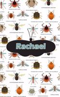 Rachael: Bug Insect Draw and Write Journal Notebook 120 Pages 6x9