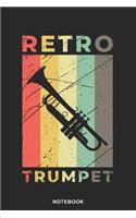 Trumpet Instrument Art Graphic Notebook