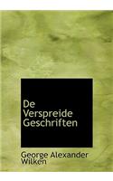 de Verspreide Geschriften