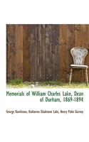 Memorials of William Charles Lake, Dean of Durham, 1869-1894