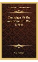 Campaigns of the American Civil War (1914)