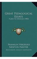 Great Pedagogical Essays