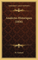 Analectes Historiques (1856)