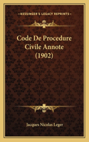 Code De Procedure Civile Annote (1902)