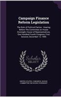 Campaign Finance Reform Legislation