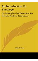 Introduction To Theology