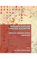 Research in Second Language Acquisition: Empirical Evidence Across Languages