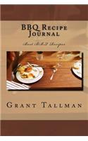 BBQ Recipe Journal