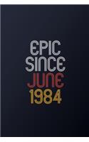 Epic Since June 1984
