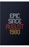 Epic Since August 1980