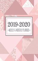 2019-2020 Weekly & Monthly Planner