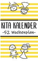 Kita Kalender 52 Wochenplan: Erzieherplaner 2019 2020 - Terminkalender A5, Kindergarten & Kita Planer, Kalender