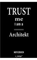 Notizbuch für Architekten / Architekt / Architektin