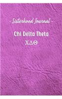 Sisterhood Journal Chi Delta Theta